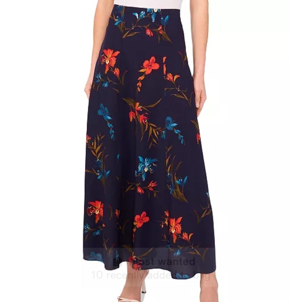 CeCe
Women's Floral-Print Elastic-Waist Maxi Skirt